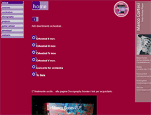 Tablet Screenshot of marcocortesi.com